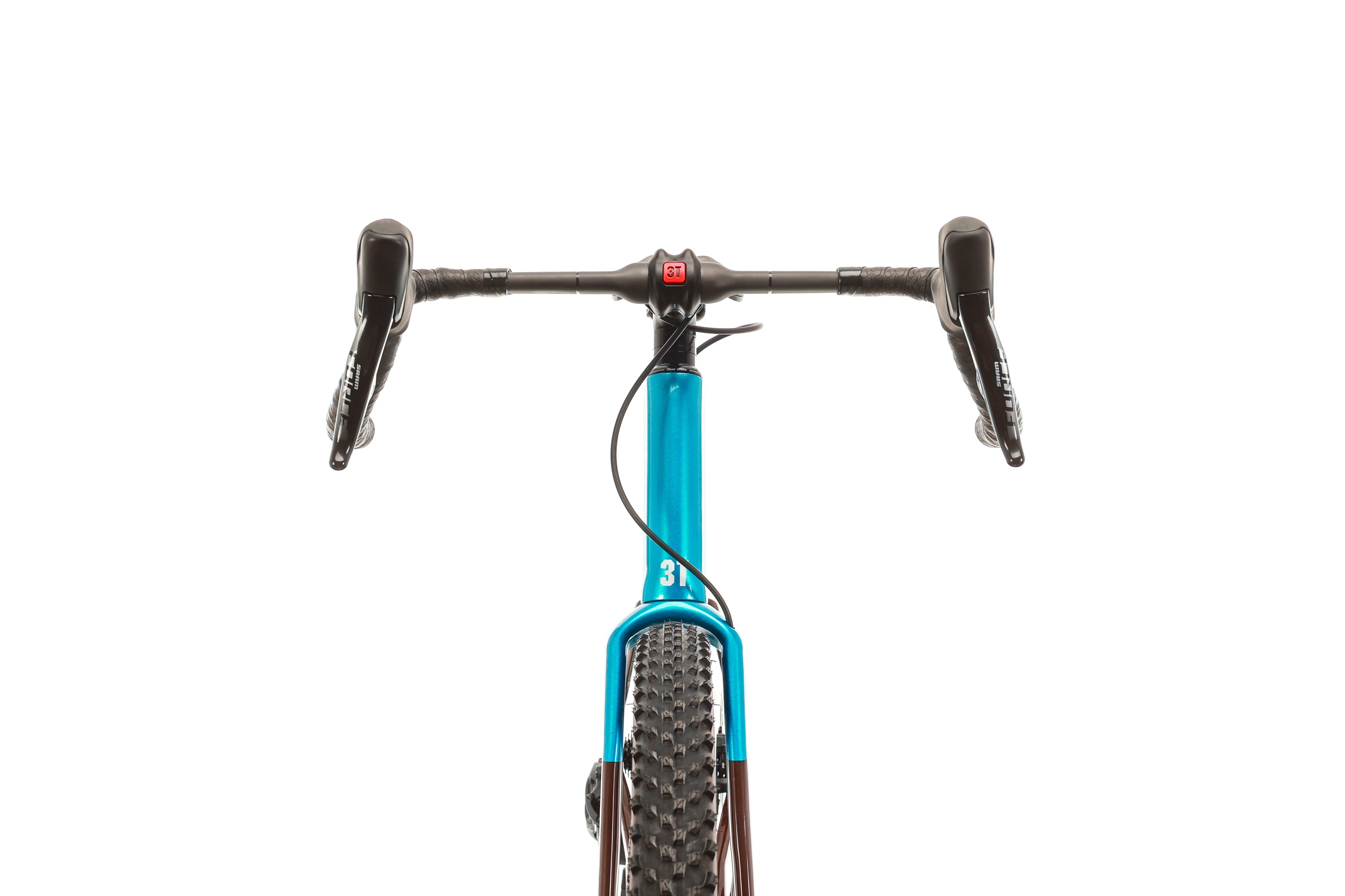2023 3T Exploro Racemax Gravel Bike - 56cm Carbon Frame, All-Road Adventure & Racing Bicycle for Men & Women | Perfect for Trail Riding, Commuting & Bikepacking