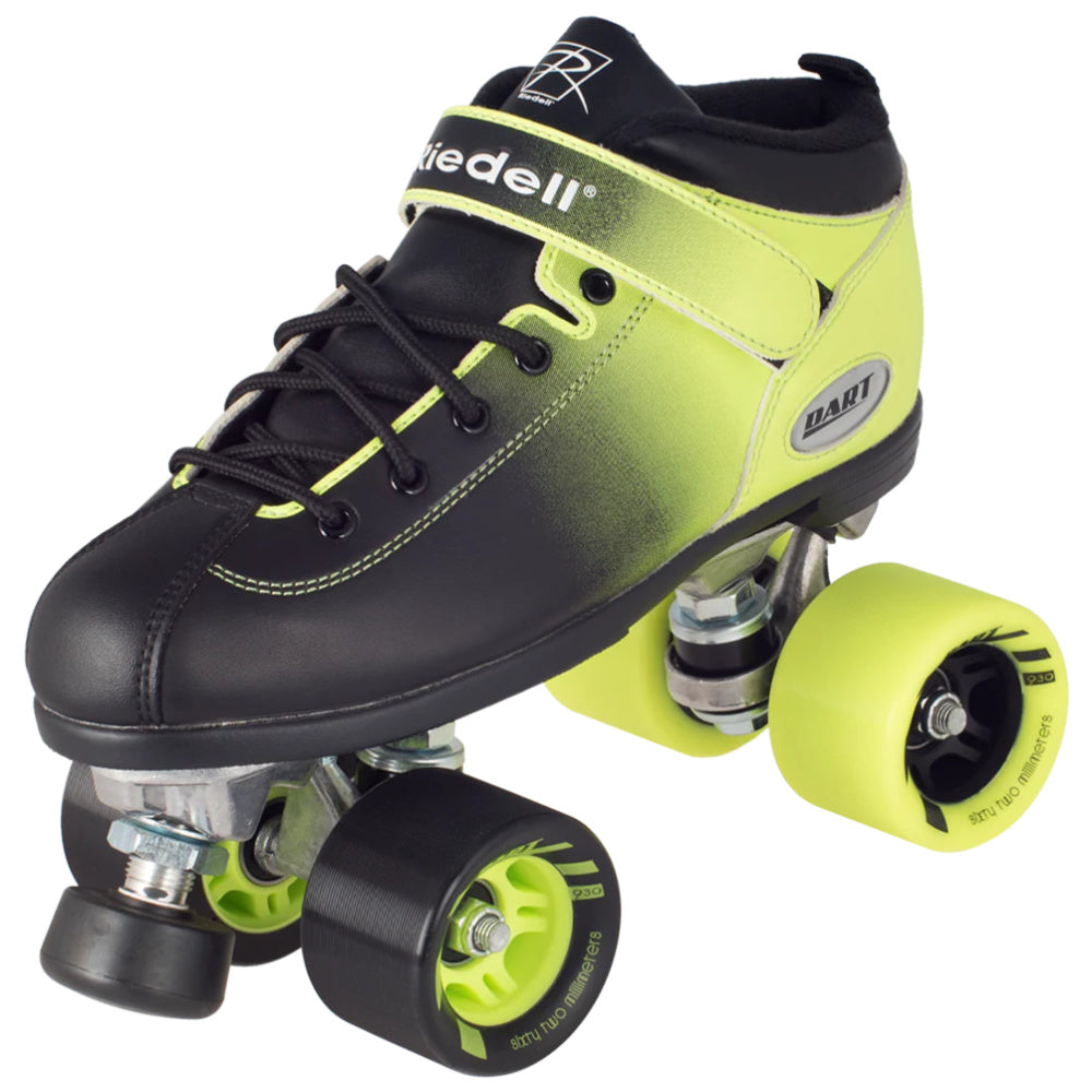 Riedell Dart Package - Premium Roller Skates for Women & Men - Perfect for Indoor & Outdoor Skating, Rinks, and Fitness