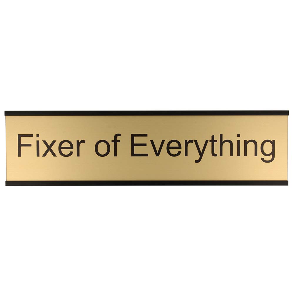 ExcelMark Fixer of Everything Desk Plate – 2