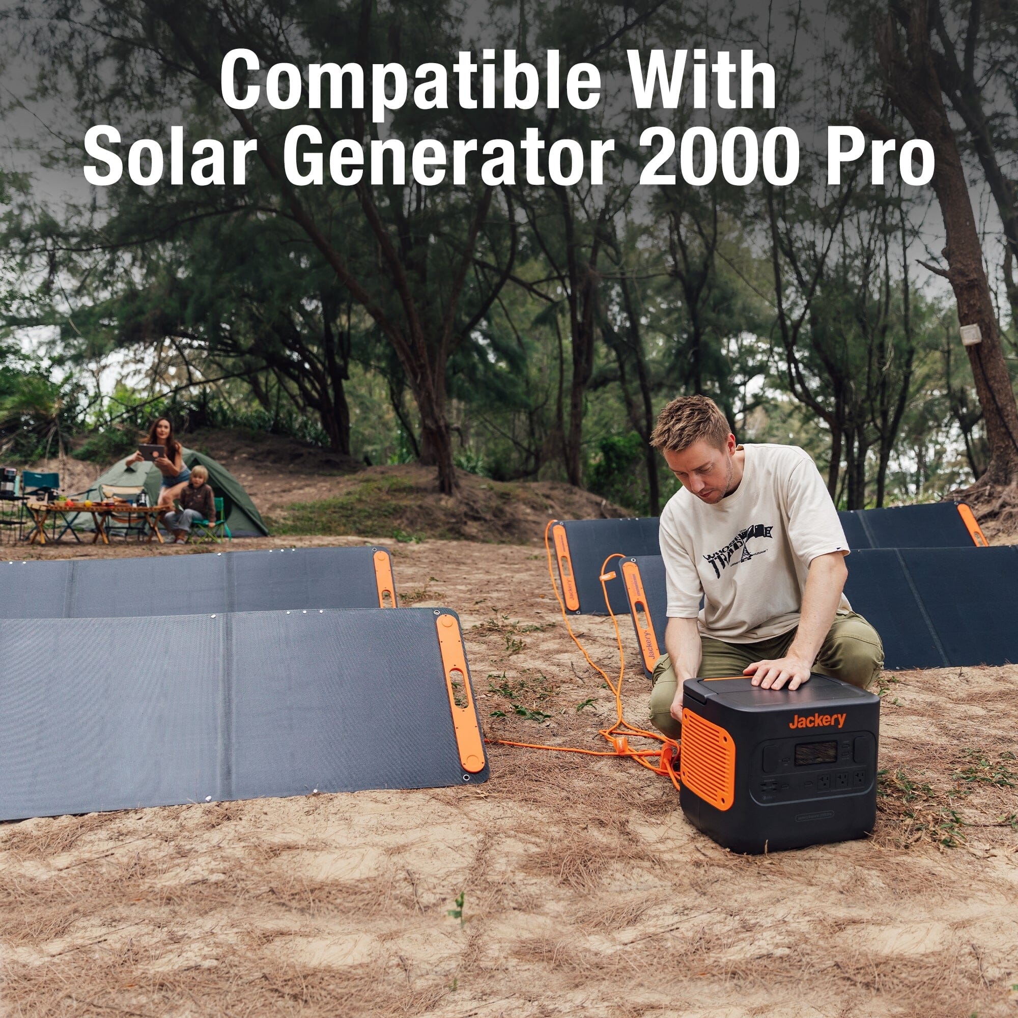 Jackery Solar Series Connector - High Efficiency Solar Panel Adapter for Portable Power Stations | Perfect for Camping, RV Trips & Emergency Power Backup