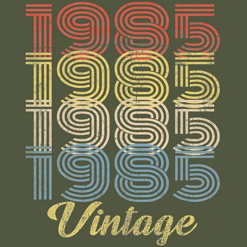 Vintage 1985 Retro 40th Birthday Gift for Men - Funny 1980s Themed T-Shirt - Perfect for 40th Birthday Parties & Nostalgic Celebrations