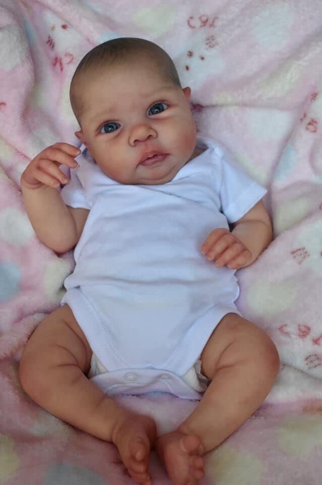 iCradle 20 Inch Reborn Baby Dolls - Lifelike Vinyl Silicone Newborn Girl Toddler Doll Toy Gift Set for Kids Age 3+ | Perfect for Pretend Play, Role Playing, Birthday Gifts & Collectibles