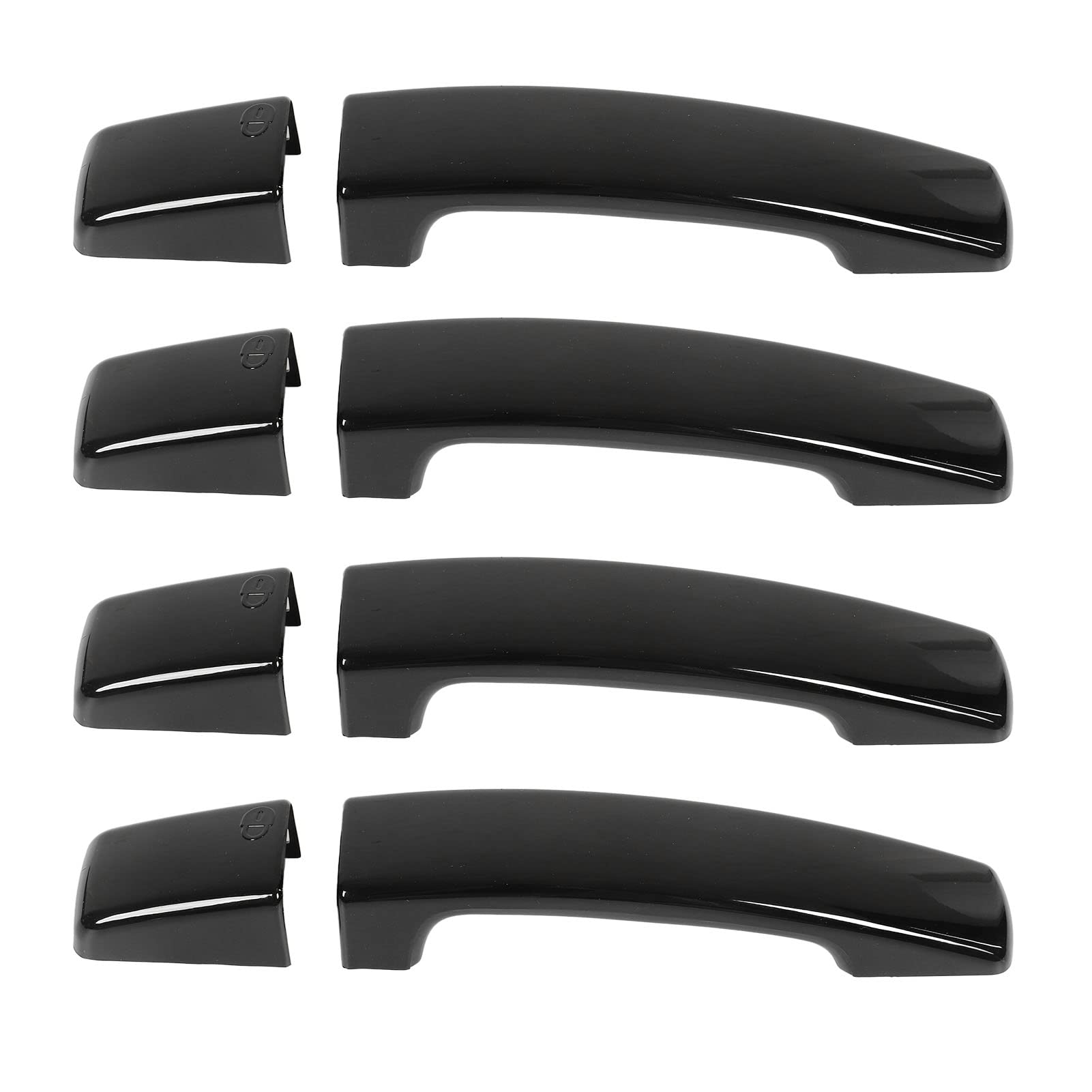 High Strength ABS Exterior Car Door Handle Panel & Protector - Durable LHD Outside Handle Cover for Enhanced Protection | Perfect for Daily Commuting, Road Trips & Vehicle Maintenance