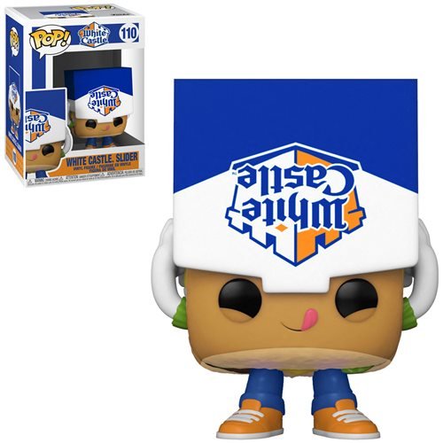 Funko Pop! Vinyl Ad Icons White Castle Slider Collectible Figure #110 - Perfect for Fast Food Lovers & Pop Culture Collectors, Great for Office Desk Decor or Gift Giving