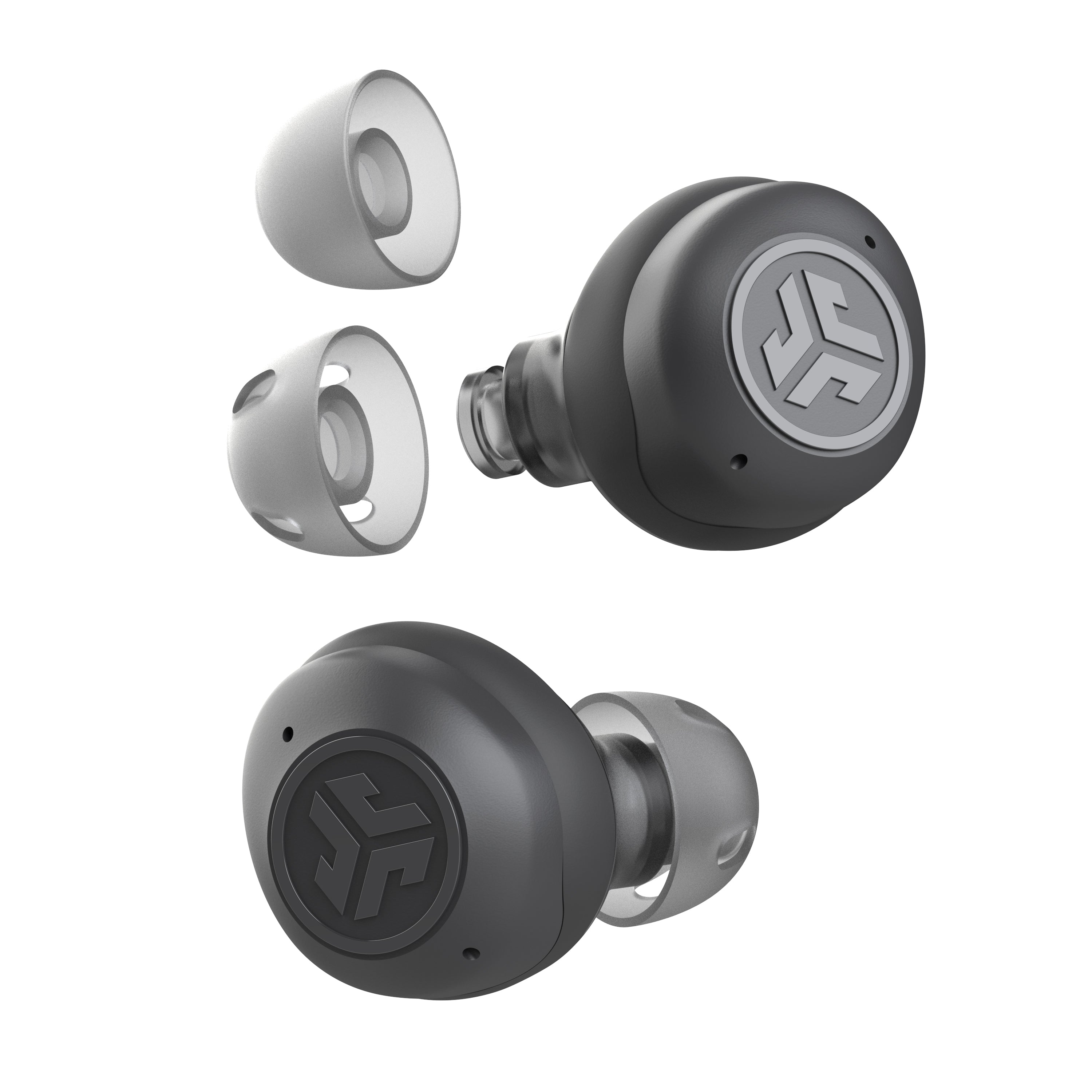 Premium OTC Hearing Aid in Graphite - Rechargeable & Noise Cancelling for Seniors & Adults - Perfect for TV Watching, Conversations & Outdoor Activities