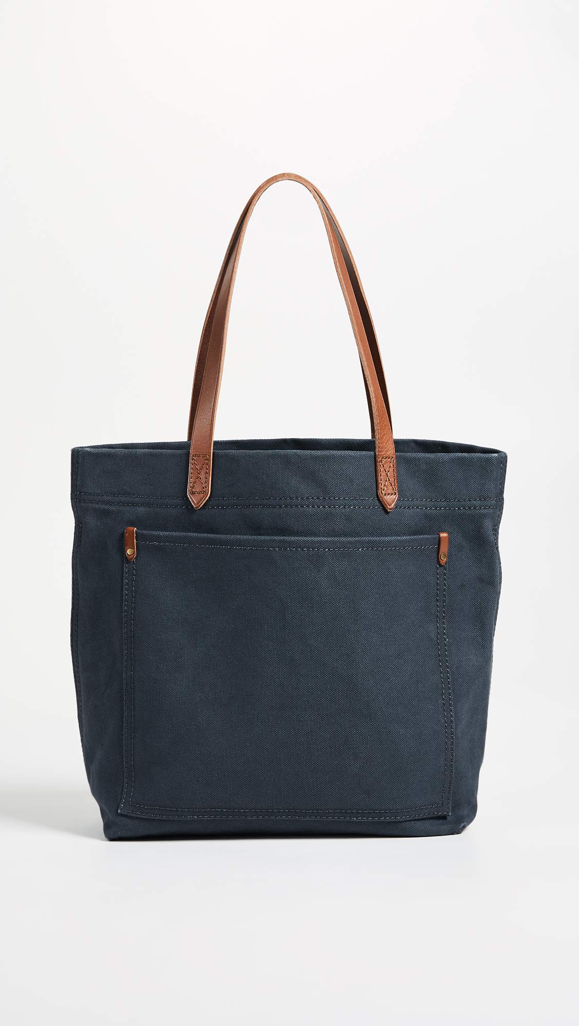 Madewell Women's The Canvas Medium Transport Tote - Stylish & Durable Shoulder Bag for Work, Travel & Everyday Use | Perfect for Office, Commute & Weekend Outings