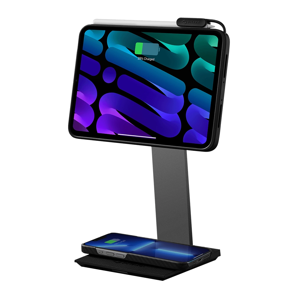 MagEZ Stand for Tablets - Adjustable Tablet Holder Stand for iPad, Samsung, Kindle - Perfect for Home, Office & Travel Use