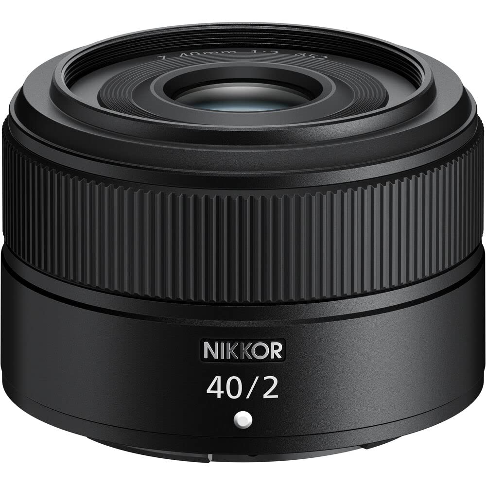 Nikon NIKKOR Z 40mm f/2 Large Aperture Prime Lens for Z Series Mirrorless Cameras - Compact & Lightweight Portrait & Street Photography Lens | Perfect for Low Light Shooting, Travel & Everyday Use