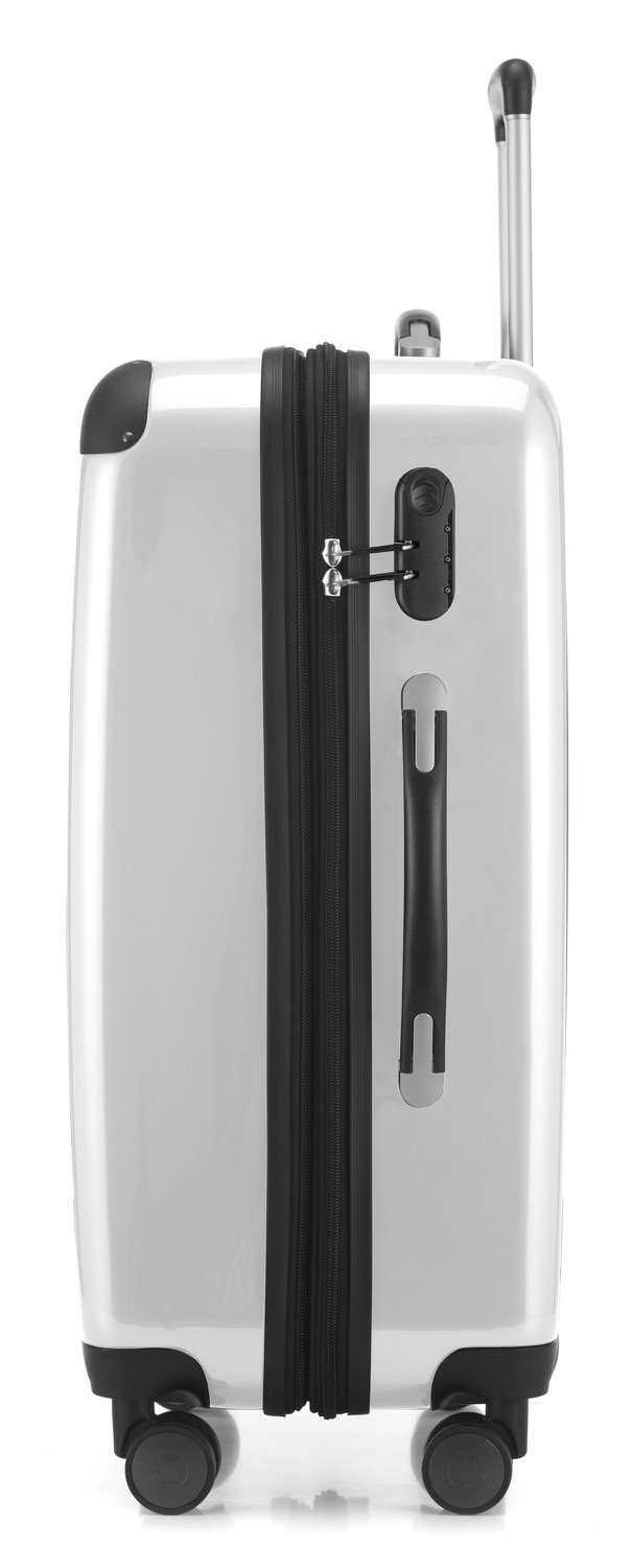 Premium Hauptstadtkoffer 3-Piece Luggage Set - Lightweight Durable White Suitcase with Spinner Wheels for Travel, Business Trips & Family Vacations | Carry-On & Check-In Compatible