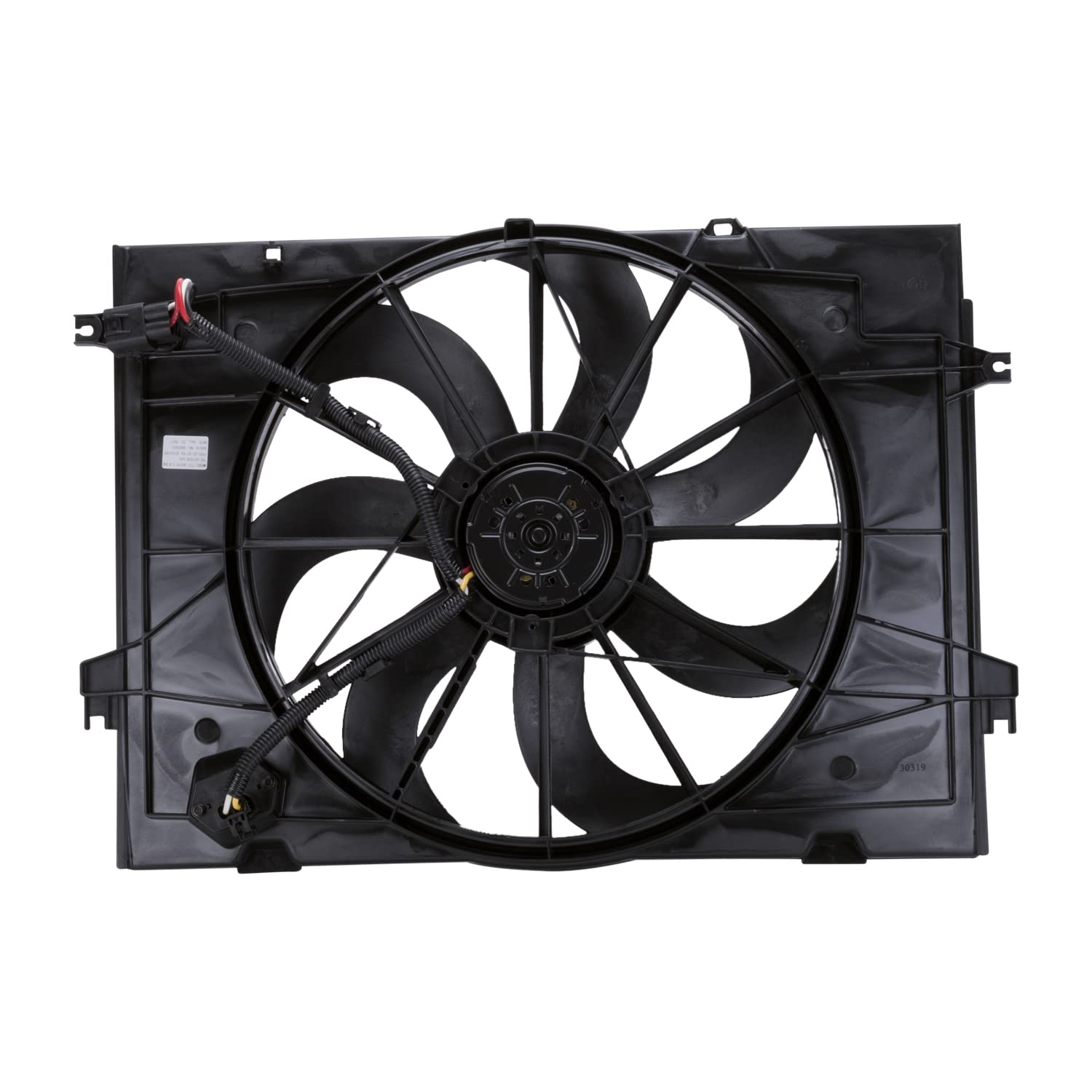 TYC 621030 Hyundai/Kia Cooling Fan Replacement Assembly - Compatible with Hyundai Elantra, Sonata, Kia Optima, Forte - Perfect for Engine Overheating Prevention & Summer Driving