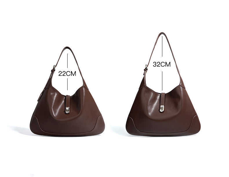 Premium Soft Leather Shoulder Bag for Women - Comfortable & Stylish Crossbody Purse - Perfect for Work, Travel & Everyday Use