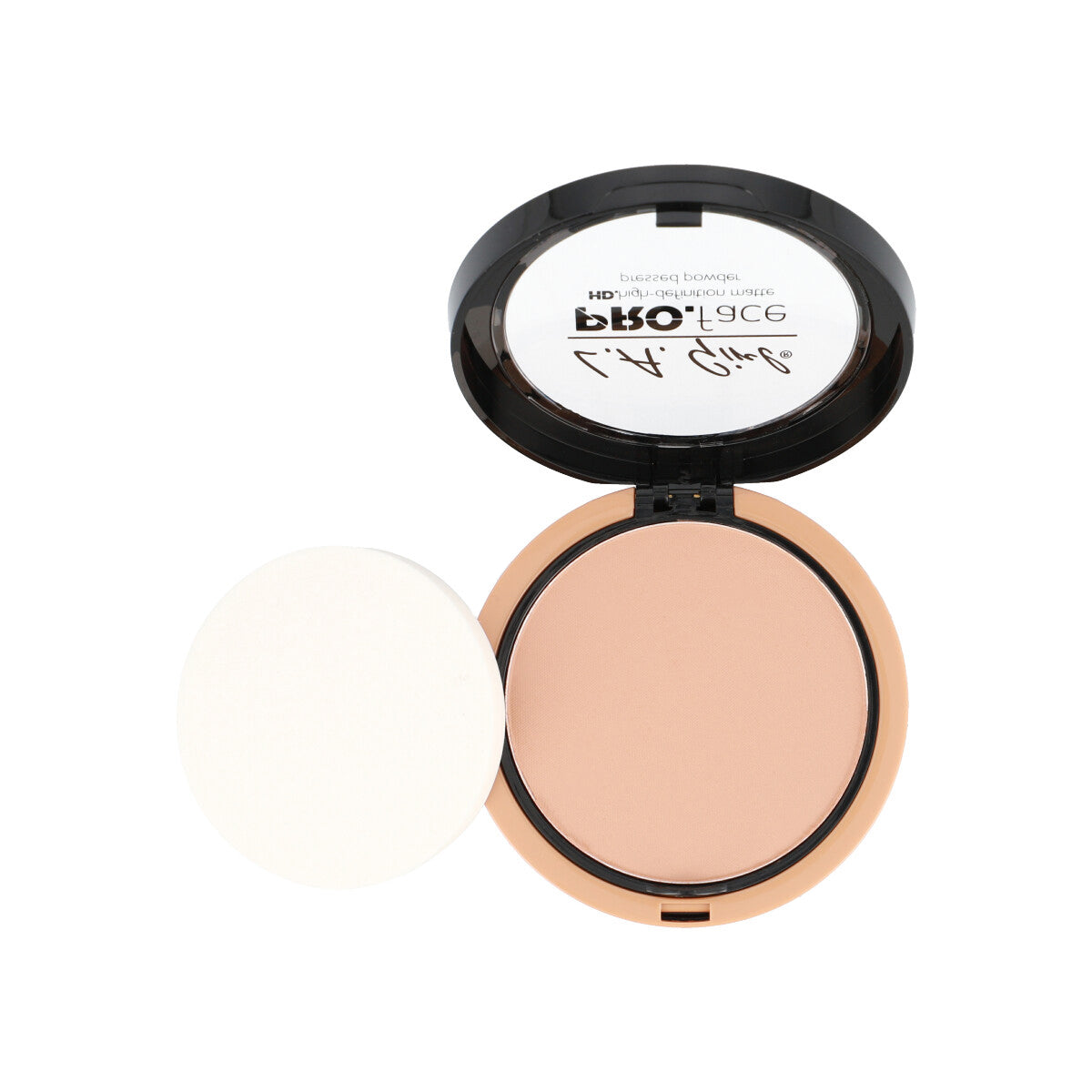 PRO. Face Matte Pressed Powder in Warm Honey - Oil Control & Shine-Free Finish for All-Day Wear | Perfect for Oily Skin & Touch-Ups On-The-Go