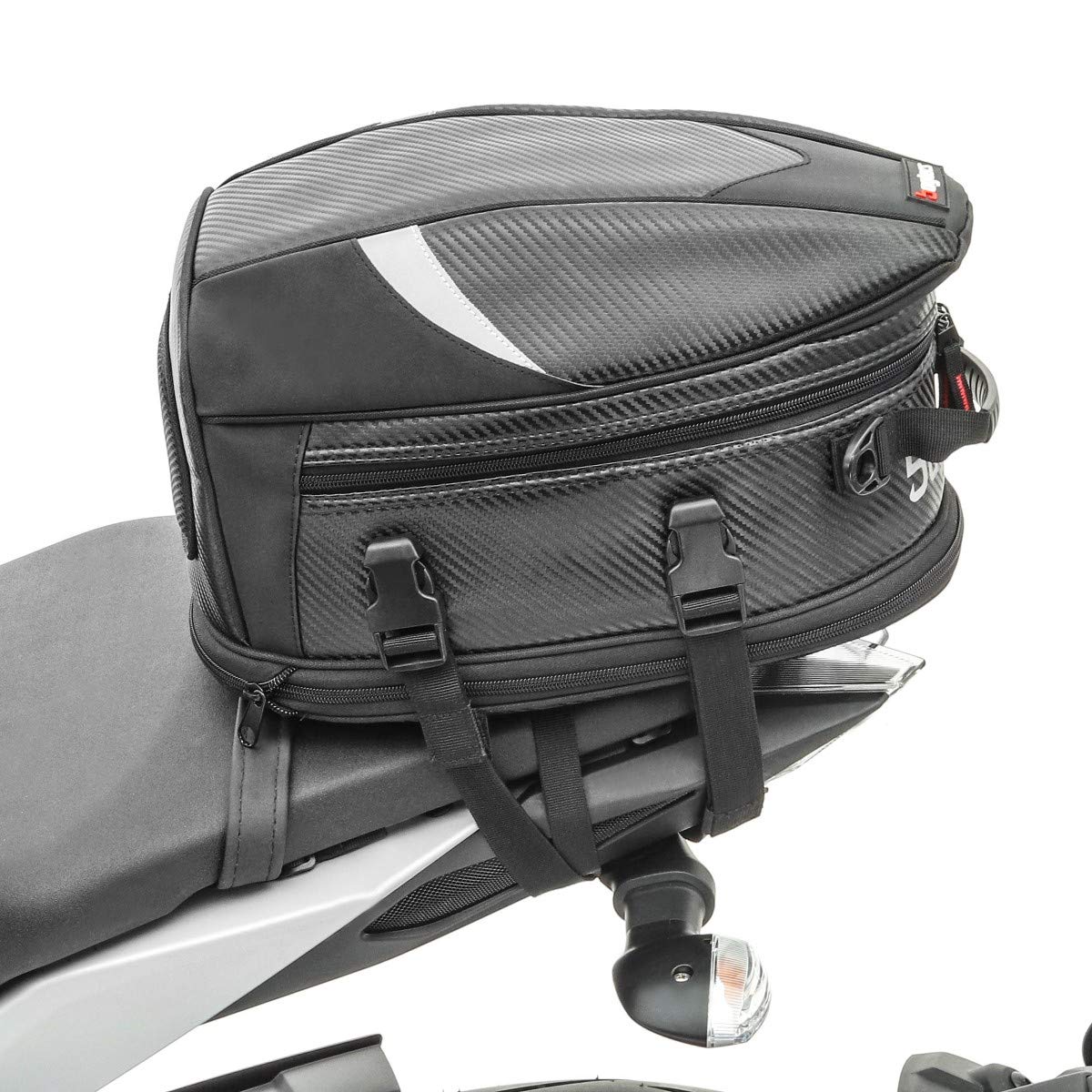 Waterproof Motorcycle Tail Bag - Compatible with Cruiser Iron Avus CB12908, Durable Travel Luggage for Road Trips & Daily Commuting
