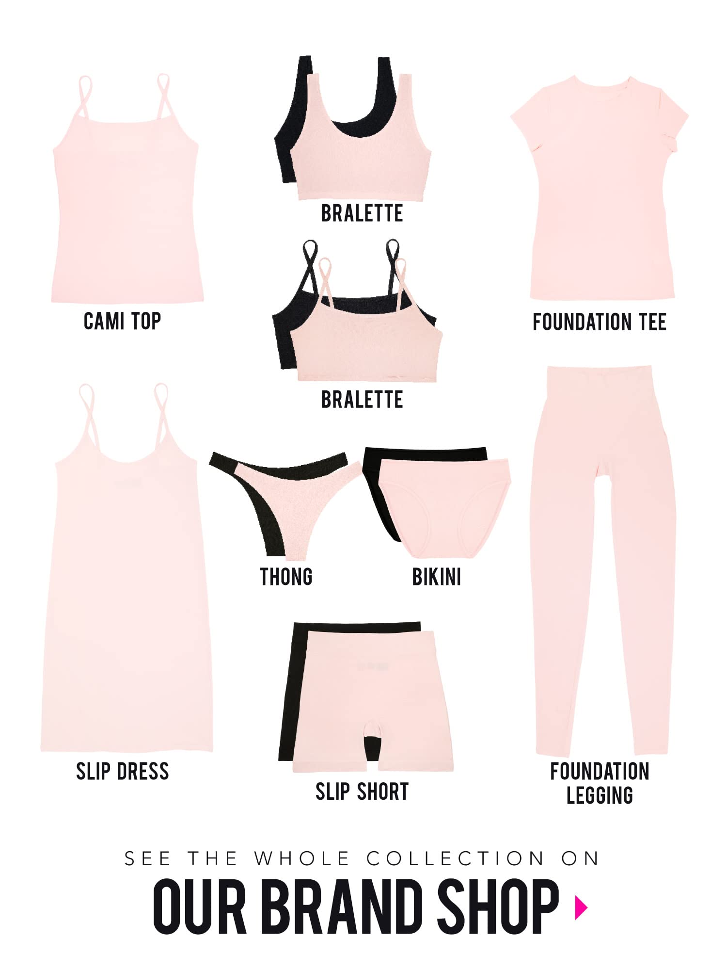 Smart & Sexy Women's Naked Collection Basic Tees & Tanks - Soft Cotton Casual Tops for Everyday Wear, Lounge, and Layering | Trendy Women's Fashion Essentials