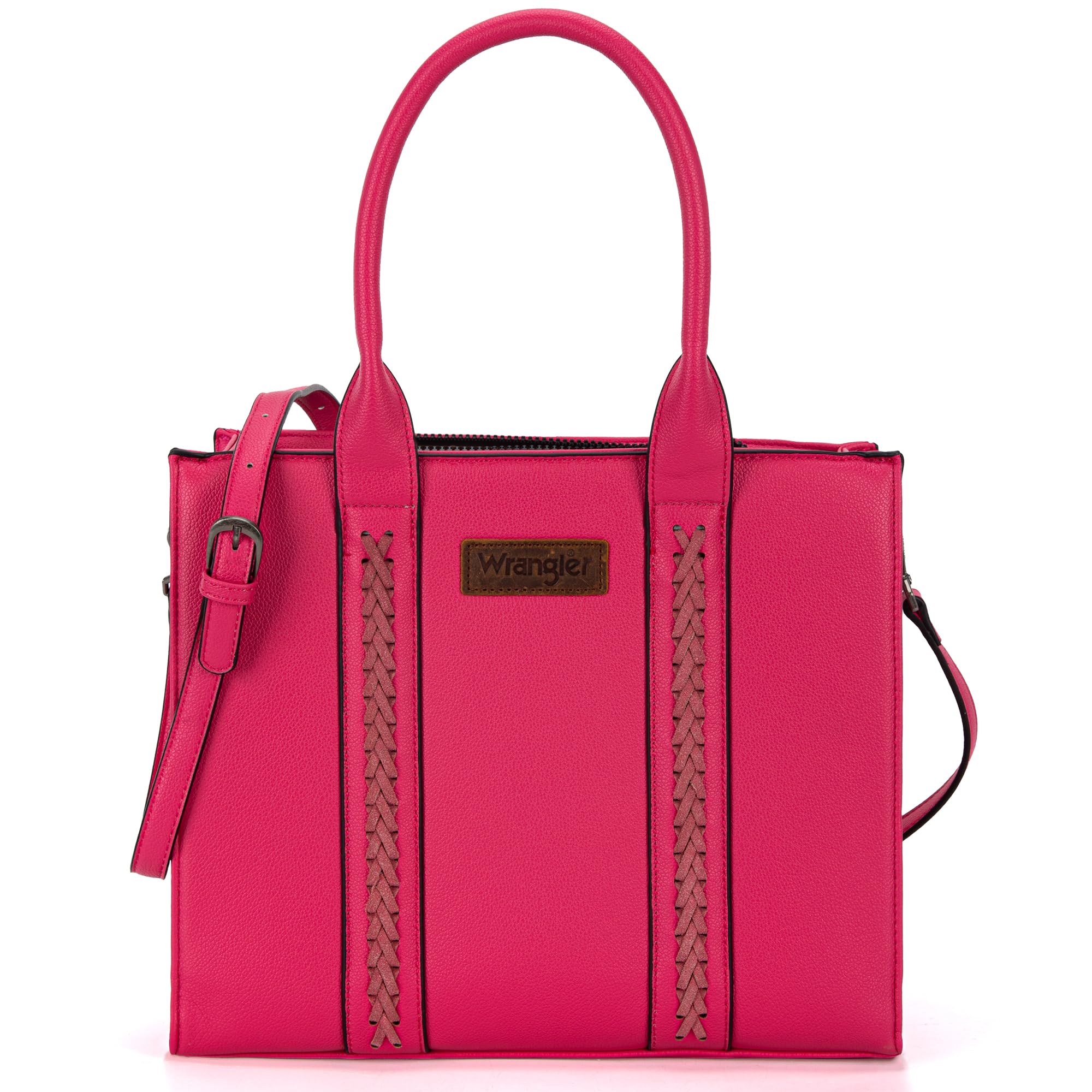 Wrangler Women's Crossbody Satchel Purse with Adjustable Strap - Stylish & Functional Handbag for Everyday Use, Travel, and Casual Outings
