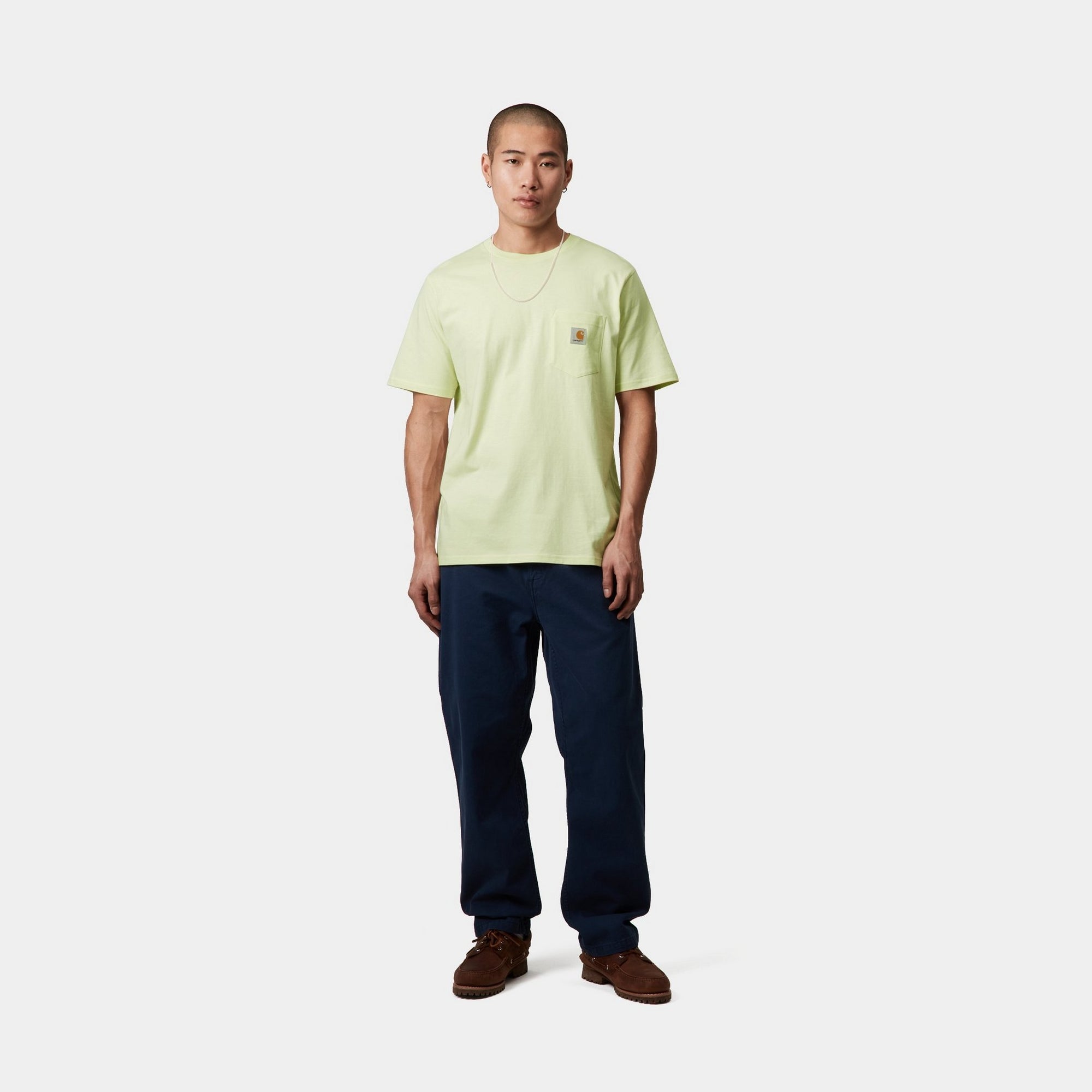 Breathable Pocket T-Shirt for Men - Lightweight & Comfortable Air Green Cotton Tee - Perfect for Casual Wear, Outdoor Activities & Travel