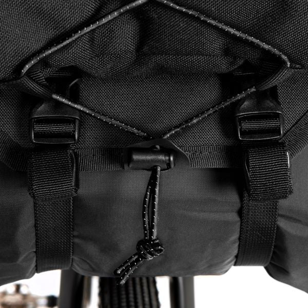Restrap Large Handlebar Bag - Waterproof Bicycle Handlebar Bag for Commuting, Touring & Adventure Cycling - Durable Bike Storage for Road & Mountain Bikes