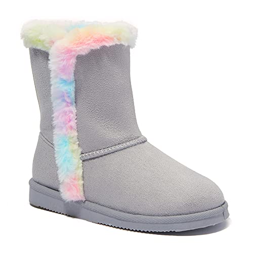 Grey With Rainbow