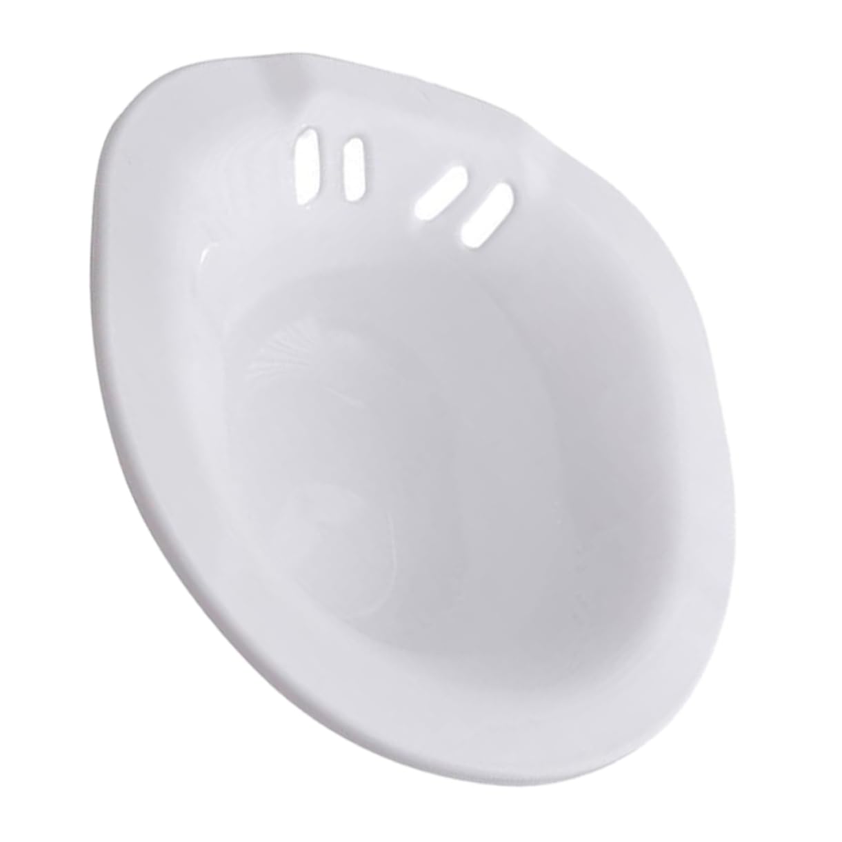 Postpartum Sitz Bath Toilet Seat - Comfortable Plastic Wash Basin for Hemorrhoid Relief & Post-Surgery Care | Easy to Clean with Drain Holes | Fits Most Standard Toilets | Ideal for New Moms & Postpartum Recovery