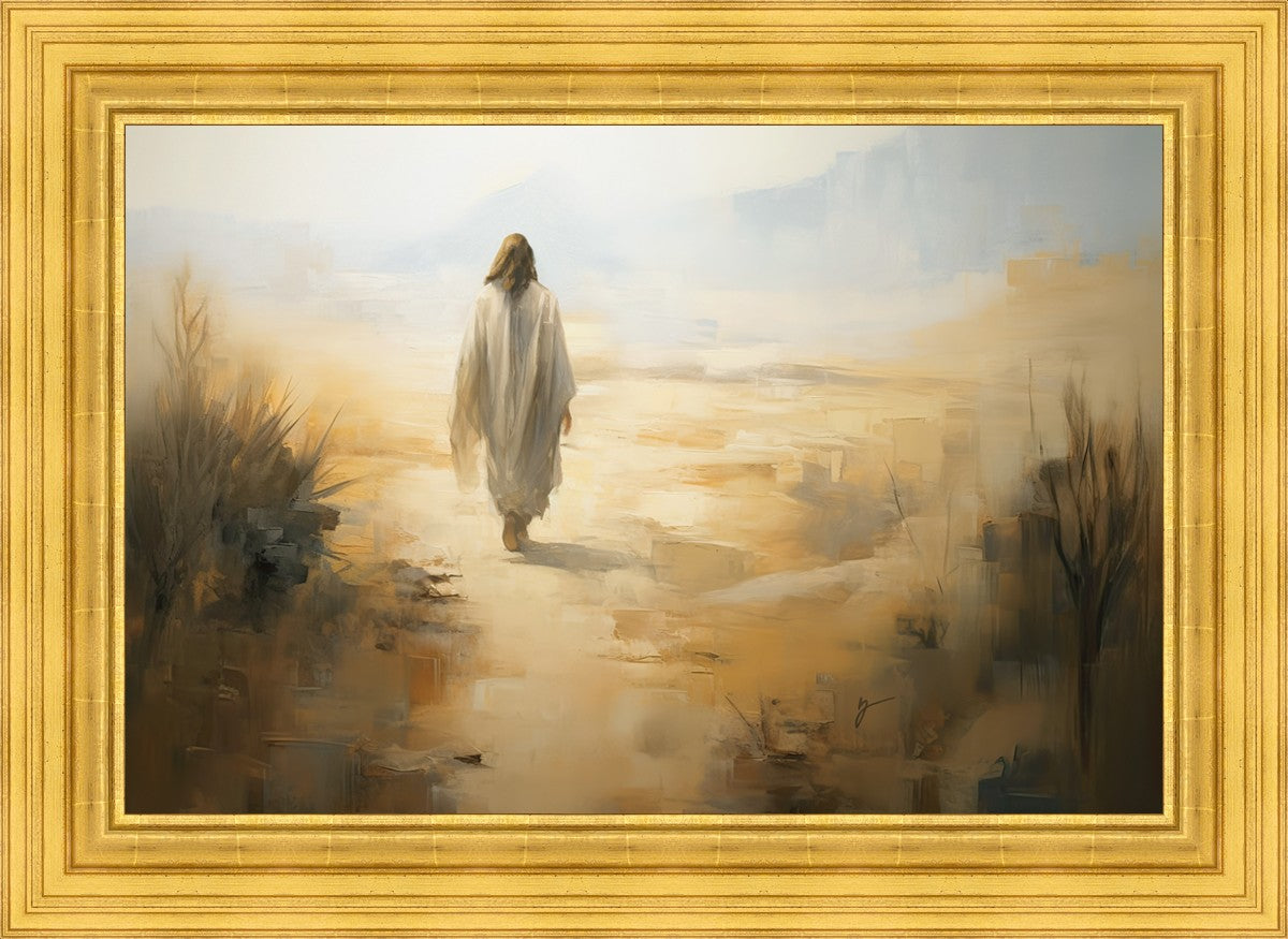 Embracing The Whispers of Solitude - Inspirational Wall Art for Home & Office Decor | Perfect for Meditation Rooms, Living Spaces & Gift Giving