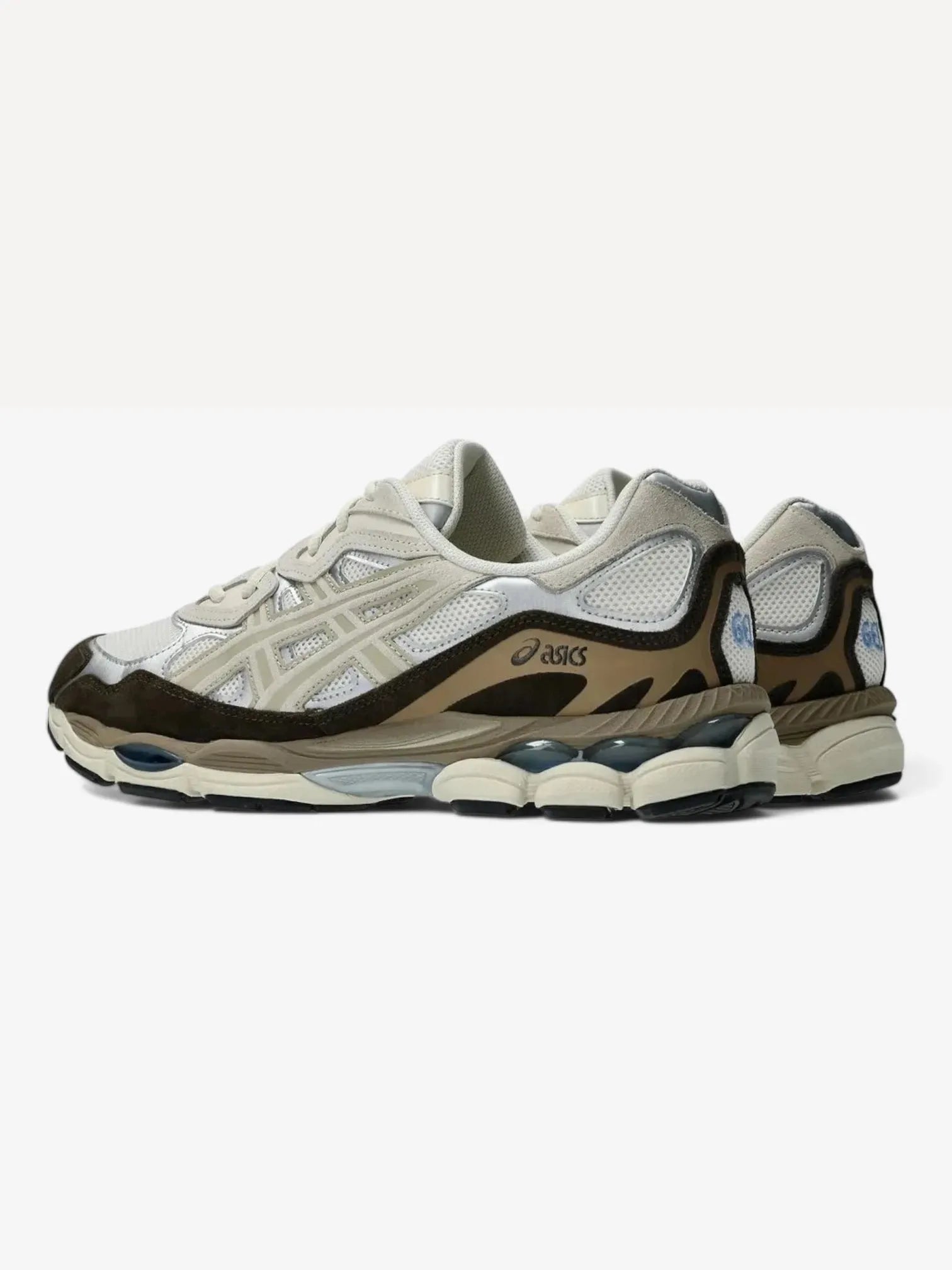 ASICS Gel NYC Running Shoes for Men & Women - Lightweight Cushioned Sneakers in Beige & Brown | Perfect for Jogging, Gym Workouts & Daily Wear