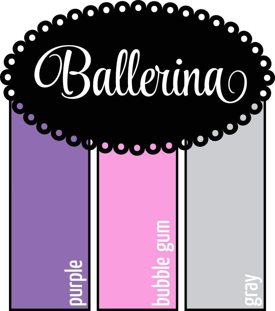Personalized Baby Girl Blanket with Name - Monogrammed Minky Blanket for Newborns & Toddlers - Custom Crib Throw & Lovey Blanket for Girls (Vine Monogram - Ballerina, 30
