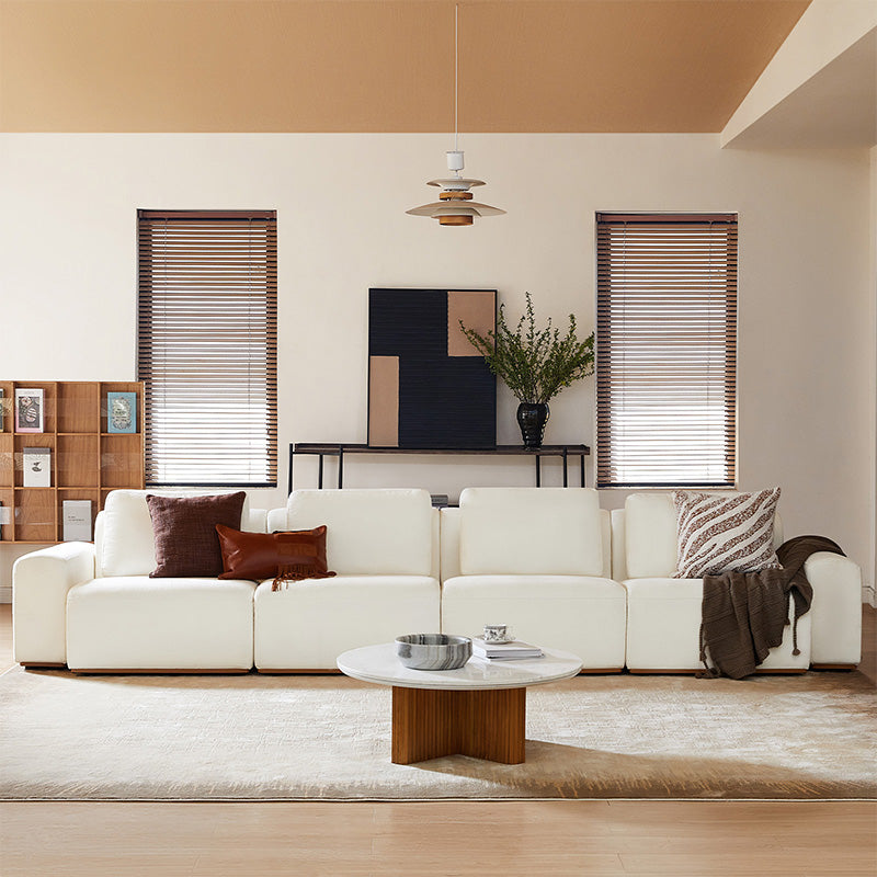 Premium Terra Cloud Sofa with Built-in Table - Modern Comfort for Living Room, Lounge & Outdoor Relaxation