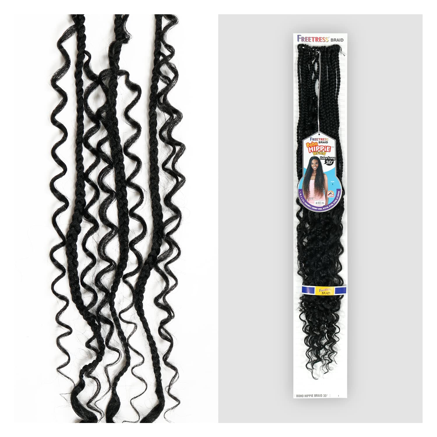 FreeTress Synthetic Hair Crochet Braids 30