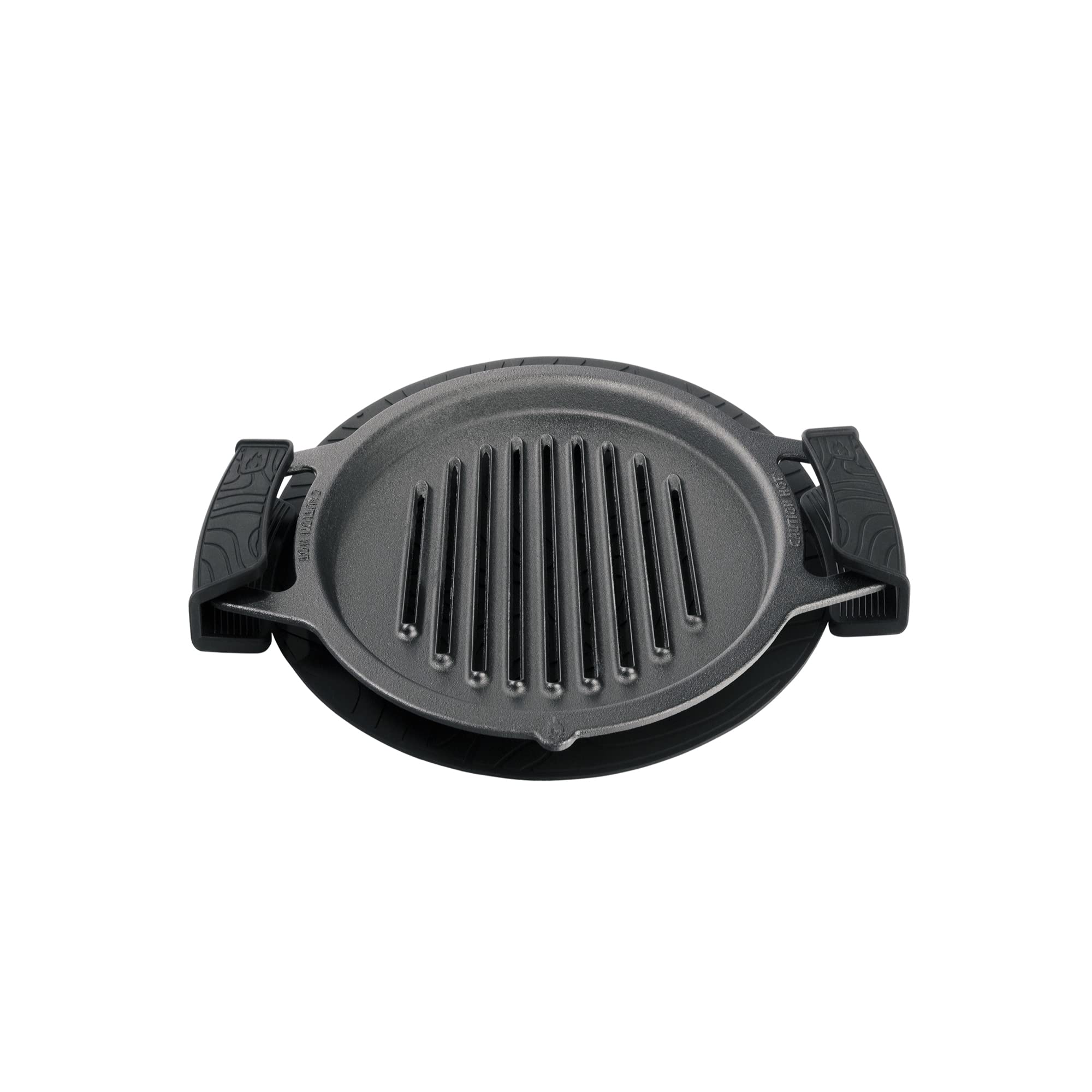 Solo Stove Silicone Mat & 2 Grips - Heat-Resistant up to 450°F, Food-Grade Silicone Accessory for Cast Iron Cooktops (19.63