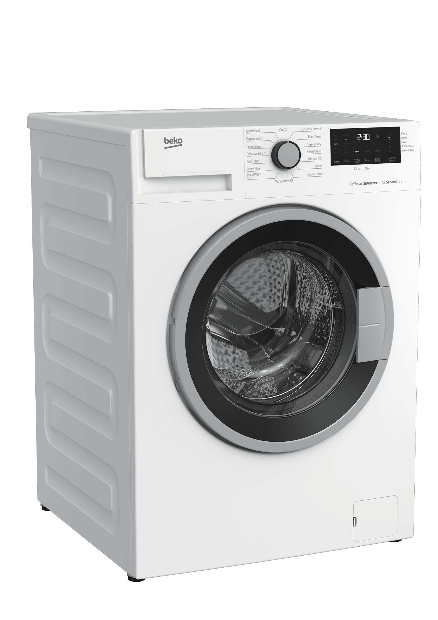 Beko BWM7200X 24 Inch Front Load Washing Machine, 1.94 Cu Ft Compact Washer for Apartments & Small Spaces - Perfect for Laundry Rooms, Tiny Homes & RVs