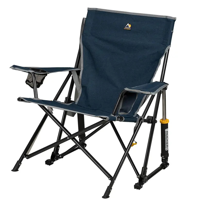Kickback Rocker™ - Portable Folding Rocking Chair for Outdoor, Camping & Relaxation - Perfect for Patio, Beach, Backyard & Travel