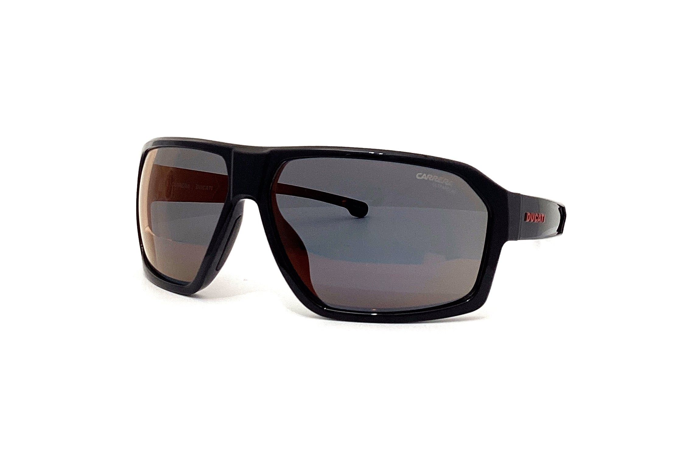 Carrera 020/S Sunglasses - Black Grey Polarized UV Protection for Men & Women - Perfect for Driving, Running, and Outdoor Sports