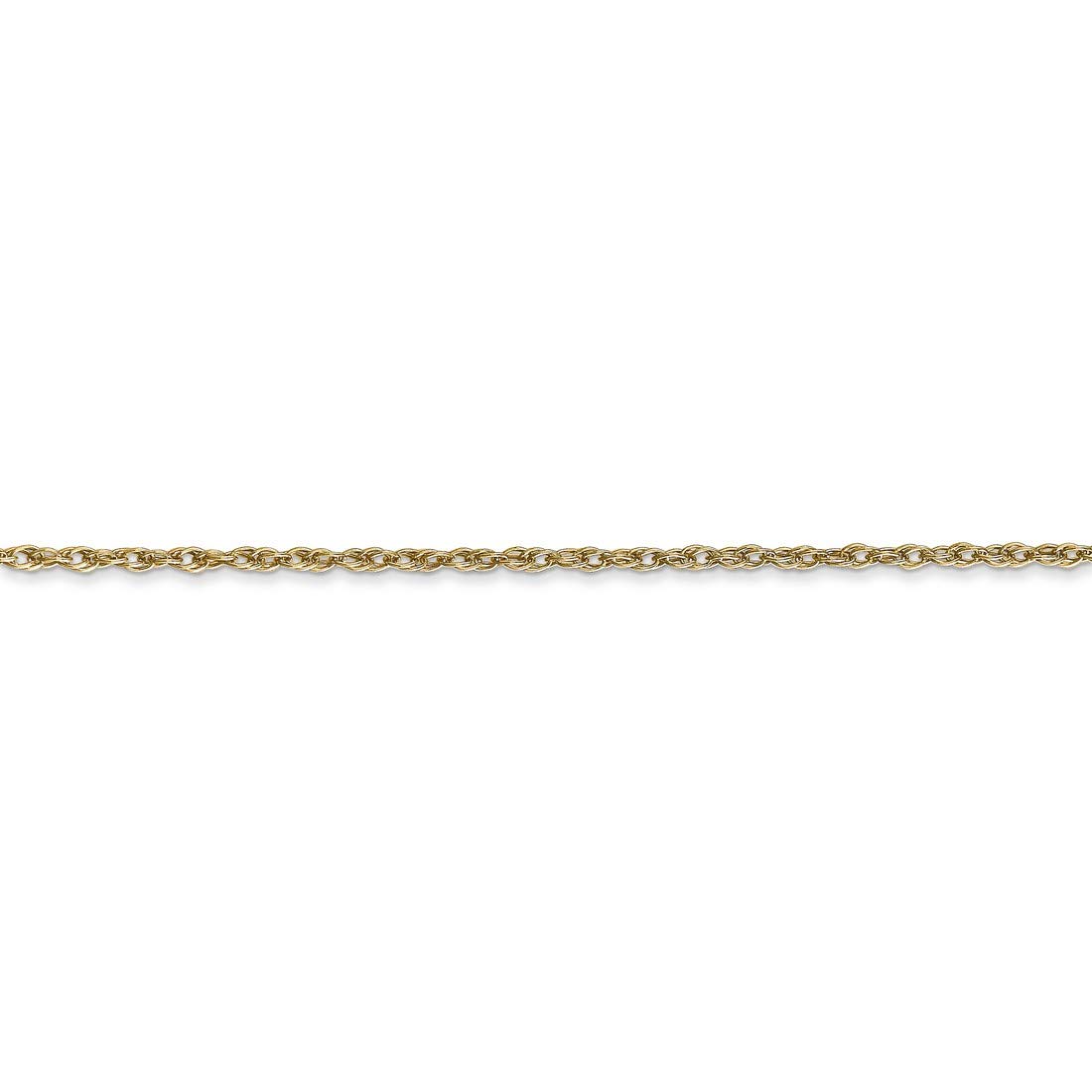 14K Solid Yellow Gold Rope Chain Necklace, Bracelet or Anklet - Elegant Jewelry for Women & Men - Perfect for Gifts, Weddings, Parties & Everyday Wear