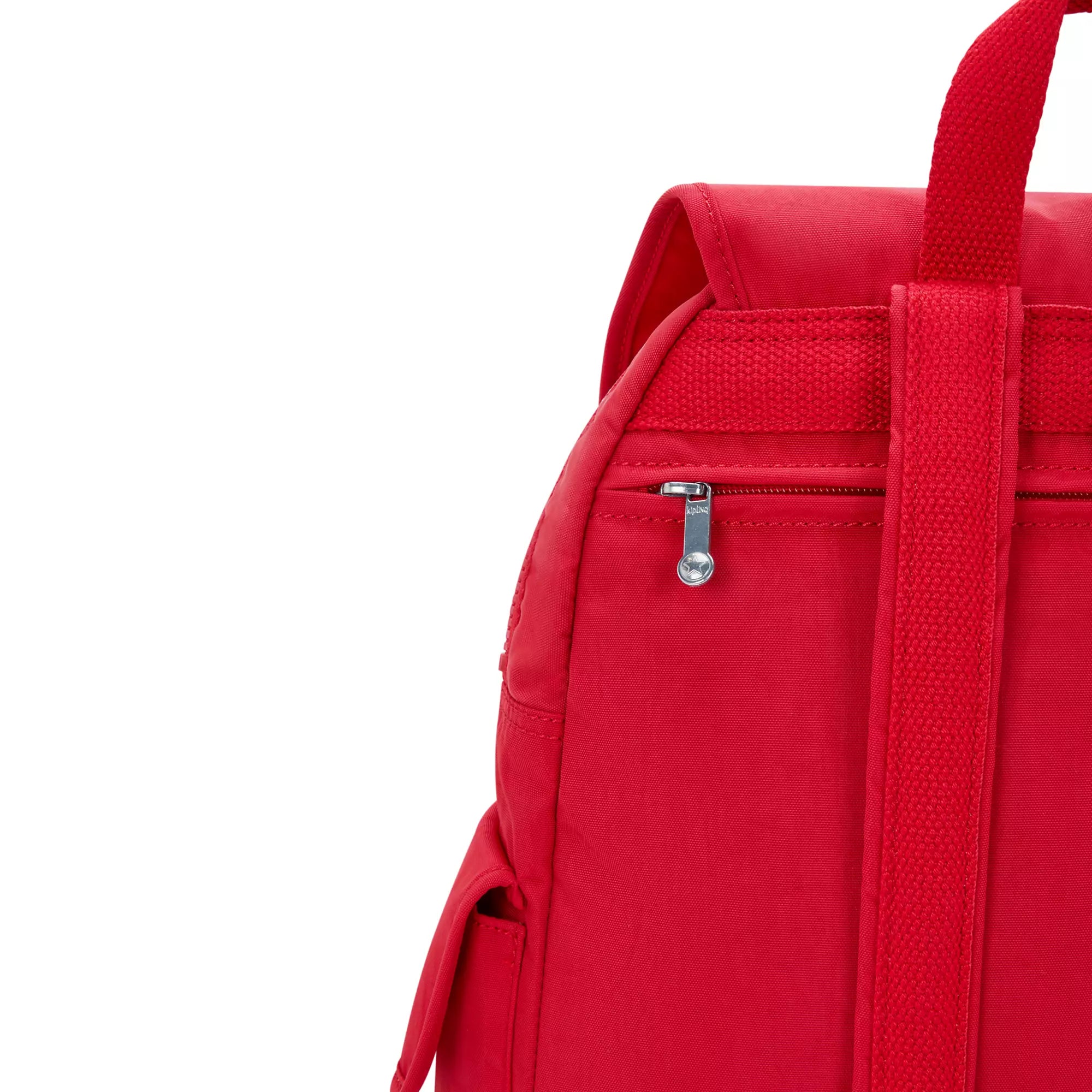 Kipling City Pack Medium Backpack - Lightweight Travel Backpack for Women & Men, Durable Laptop Backpack with Multiple Pockets, Perfect for Work, School & Daily Commute (Red Rouge)