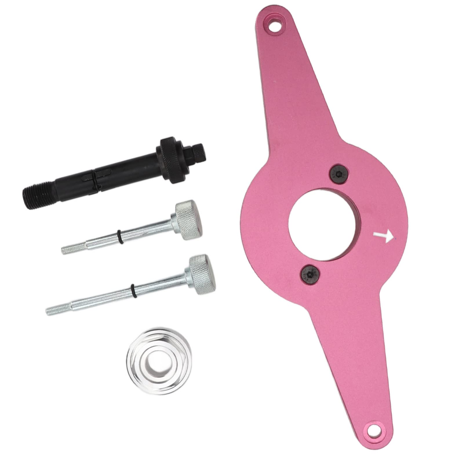 High Strength Crankshaft Pulley Removal Tool T10531 - Anti-Rust Vibration Damper Holder for 4 Cylinder 1.8L & 2.0L TFSI Engines - Perfect for DIY Auto Repair and Engine Maintenance