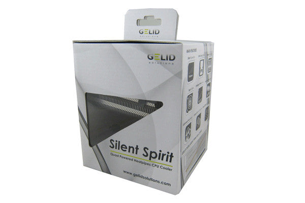 Gelid Silent Spirit CPU Cooler for Intel Socket 775 - High Performance Quiet Cooling Solution for PC Gaming and Office Workstations