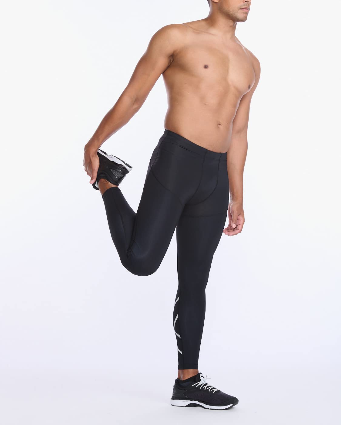 2XU Aero Vent Compression Tights for Men & Women - High-Performance Running, Cycling & Workout Leggings with Breathable Mesh Panels - Ideal for Marathon Training, Gym Sessions & Active Lifestyle