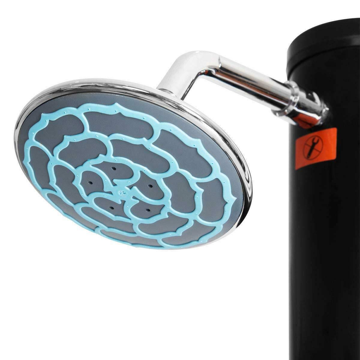 7.2FT Solar Shower Bag - Portable Outdoor Heated Shower for Poolside, Beach, Camping & Backyard Use - Includes Free Ebook Guide - Perfect for Swimming, RV Trips and Travel Adventures