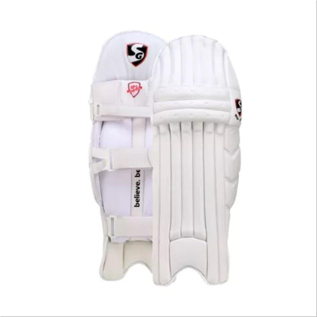 SG Test White Cricket Batting Pads - Lightweight Protective Gear for Practice & Matches - Perfect for Training, Games & Sports Enthusiasts