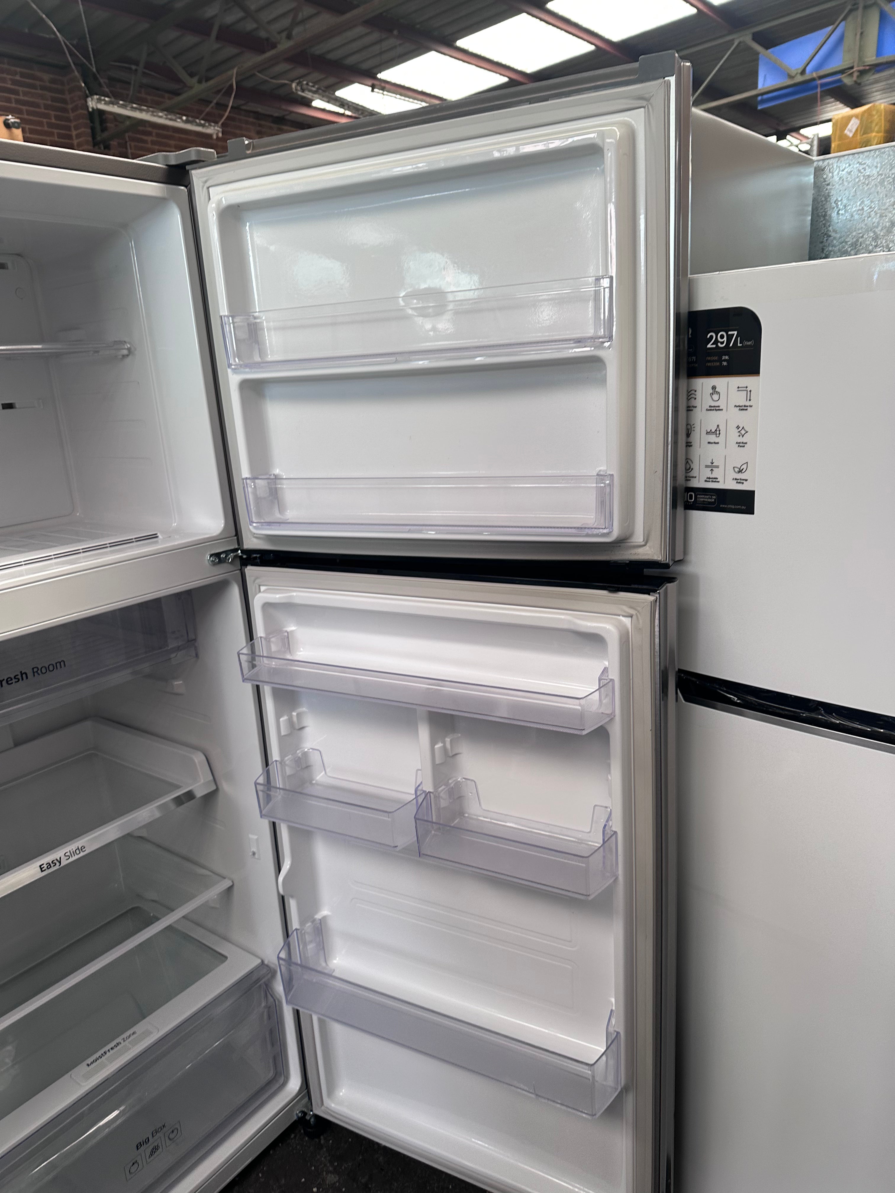Samsung 393L Top Mount Refrigerator - Energy Efficient, Spacious Design [Certified Refurbished] - Perfect for Kitchens, Offices & Small Apartments