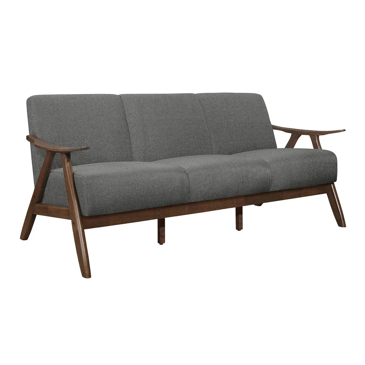 Damala Collection Modern Fabric Sofa 1138 - Comfortable Living Room Couch for Small Spaces, Home Office & Apartment Decor