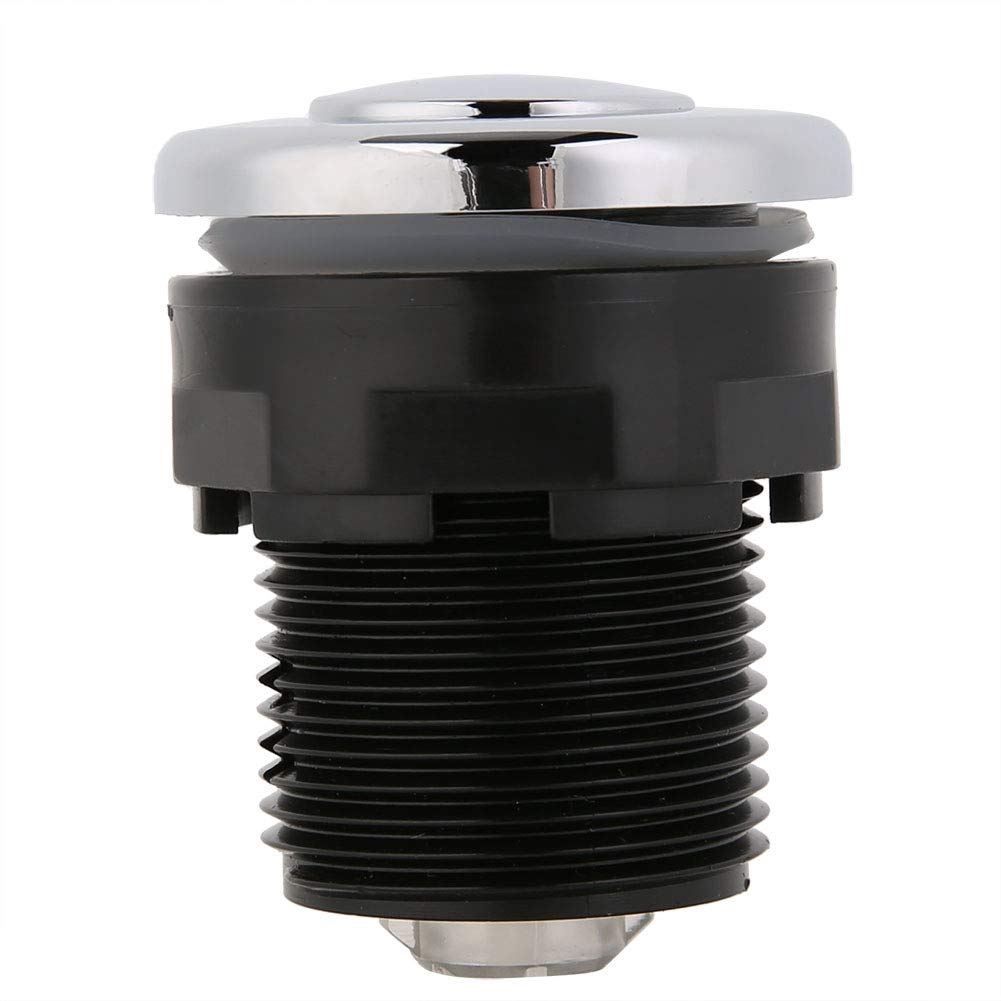 Stainless Steel 304 Spring Pneumatic Button with Silicone Gasket - Waterproof Air Pressure Switch for Garbage Disposal - Durable Air Pressurize Switch for Kitchen Waste Processor Accessories | Perfect for Home, Commercial & Industrial Use