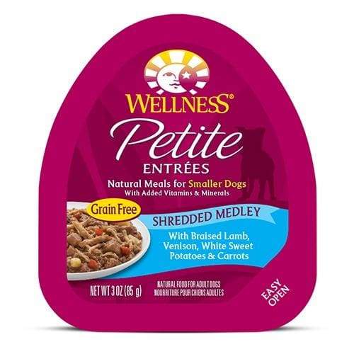 Premium Small Breed Wet Dog Food - Braised Lamb, Venison & Sweet Potato Medley - Grain-Free, High Protein 3oz Cans - Perfect for Puppies & Toy Breeds - Ideal for Mealtime, Training Treats & Digestive Health
