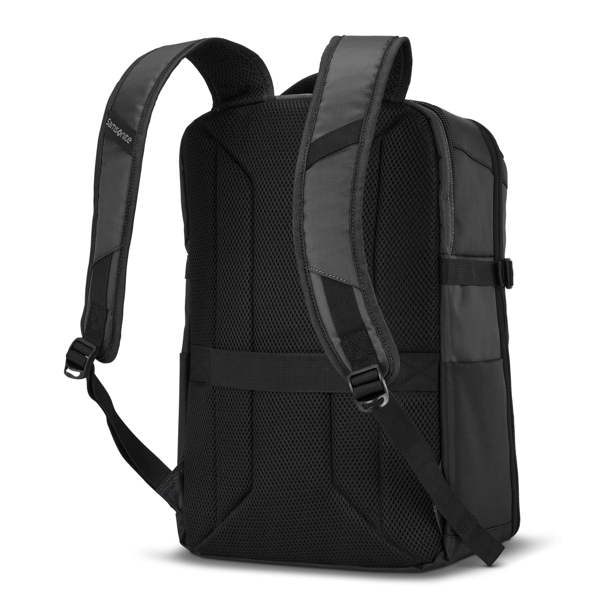 Samsonite Andante 2 Travel Backpack - Lightweight Durable Carry-On Backpack for Men & Women, Perfect for Business Trips, Airplane Travel & Daily Commute (Riverrock/Black)