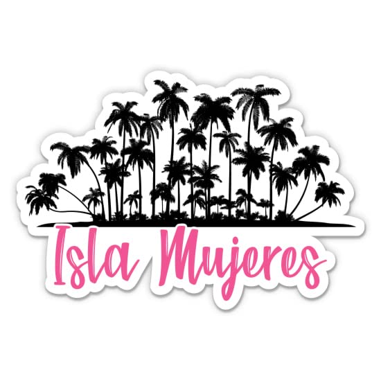 Squiddy Isla Mujeres Vinyl Sticker Decal - Waterproof, Durable 3