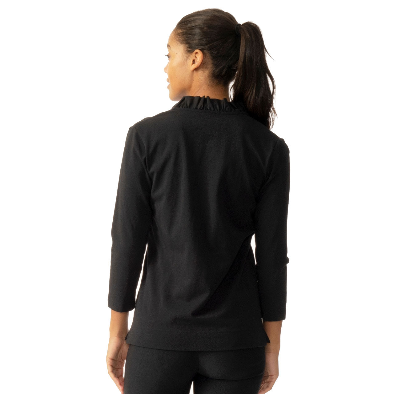 Women's 3/4 Sleeve Golf Polo Shirt - Breathable Moisture-Wicking Athletic Top for Golf, Tennis & Casual Wear | Patrice Collection