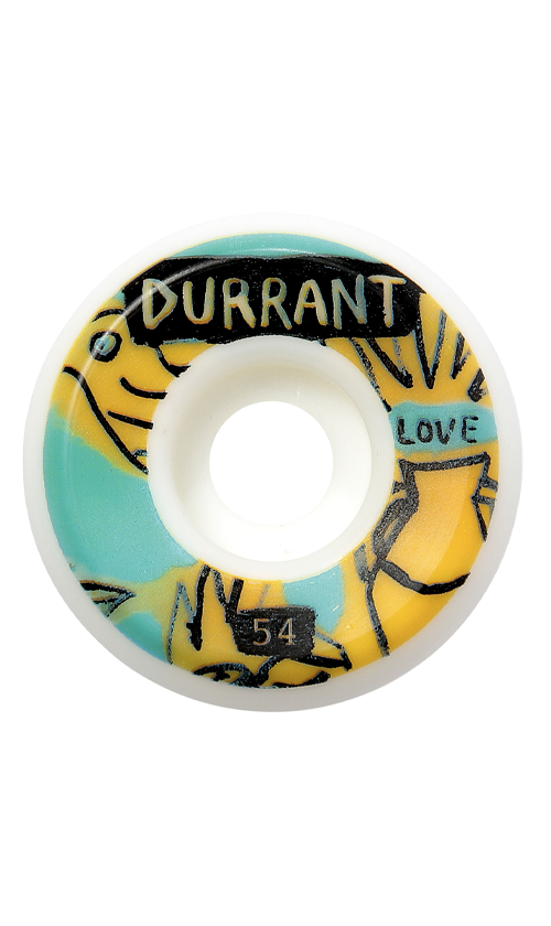 Picture Marty Baptist Dennis Durrant Wheels - Premium Skateboard Wheels for Street & Park Riding - Perfect for Skaters & Longboarders