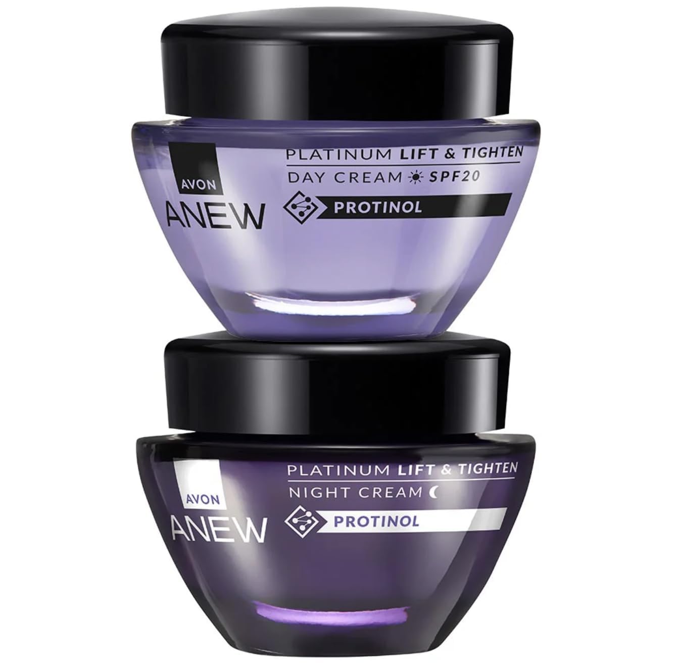 Platinum Day & Night Cream - Anti-Aging Moisturizer for All Skin Types | Day & Night Face Cream for Wrinkles & Dry Skin | Perfect for Daily Skincare Routine & Nighttime Hydration