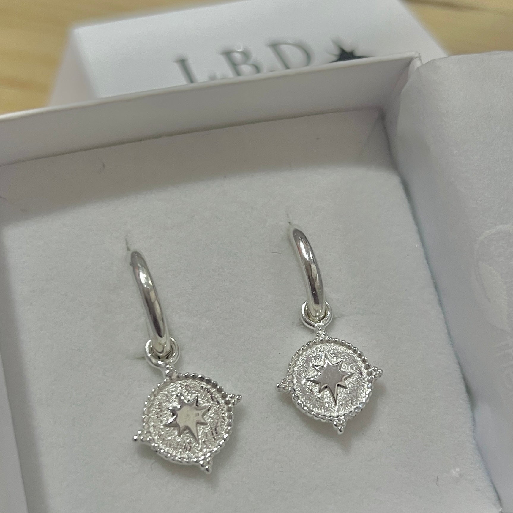 Laihas Prestige Southern Star Boho Hoop Earrings for Women - Vintage Gold Plated Dangle Earrings - Perfect for Festival, Party & Everyday Wear