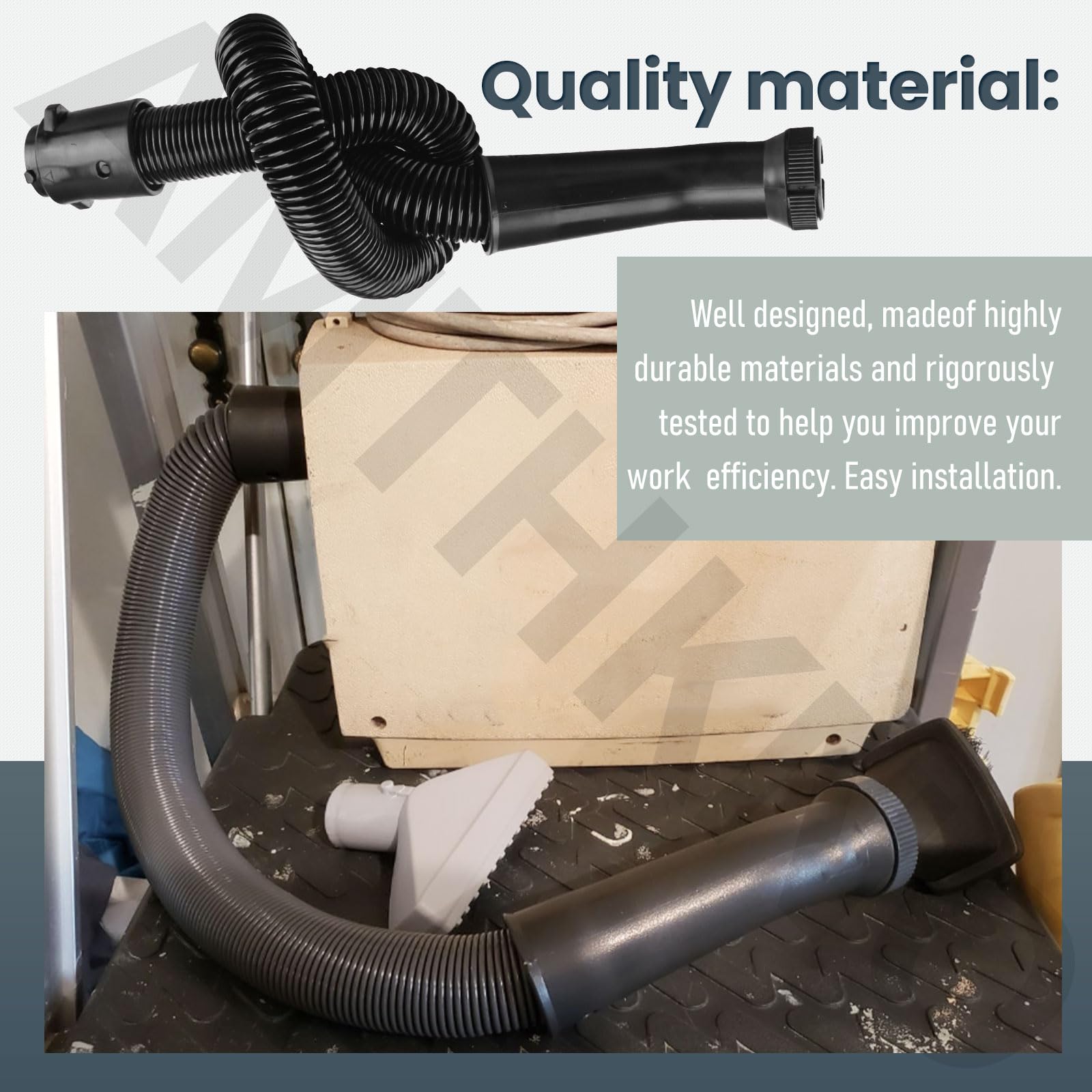 Hoover PortaPower Dialamatic Vacuum Hose - Compatible with C2094, CH30000 & Commercial Shoulder Vac Models (Part# 43434239) - Durable Replacement for Home & Office Cleaning